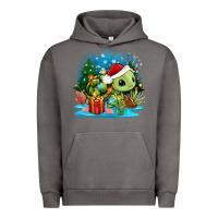 Pigment Tornado christmas turtle Urban Hoodie - Zillion Design Studio