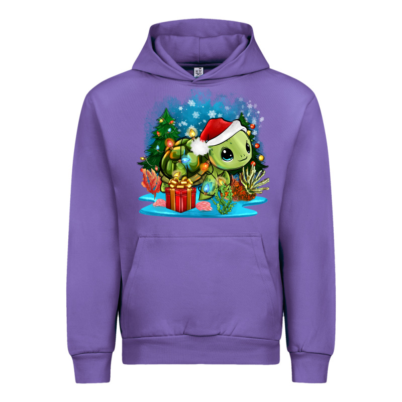 Christmas Turtle Urban Hoodie by Zillion Design Studio | Teevron