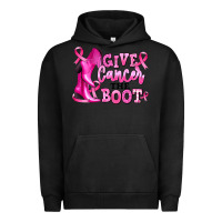 Pigment Black give cancer the boot Urban Hoodie - RanaPortraitStore