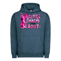 Pigment Midnight Navy give cancer the boot Urban Hoodie - RanaPortraitStore