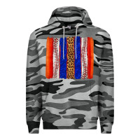 Slate Camo baseball brush strokes Premium Hoodie - texasbilliewilder