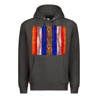 Smoke baseball brush strokes Premium Hoodie - texasbilliewilder