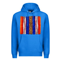True Royal baseball brush strokes Premium Hoodie - texasbilliewilder