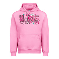 Fuchsia Pink breast cancer nurse Urban Hoodie - RanaPortraitStore