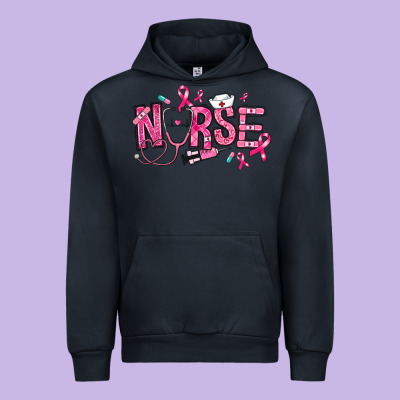 Urban Hoodie breast cancer nurse