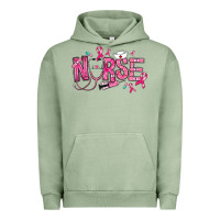 Pigment Oil Green breast cancer nurse Urban Hoodie - RanaPortraitStore