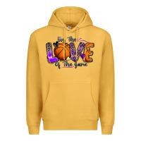Mustard for the love of the game basketball Premium Hoodie - Zillion Design Studio