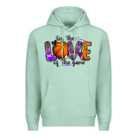 For The Love Of The Game Basketball Premium Hoodie | Teevron