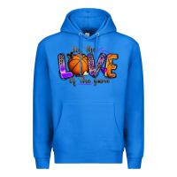 True Royal for the love of the game basketball Premium Hoodie - Zillion Design Studio