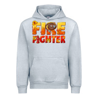 Heather Grey firefighter Urban Hoodie - texasbilliewilder