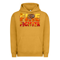Pigment Peanut Butter firefighter Urban Hoodie - texasbilliewilder