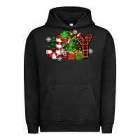 Pigment Black christmas joy elf Urban Hoodie - Zillion Design Studio