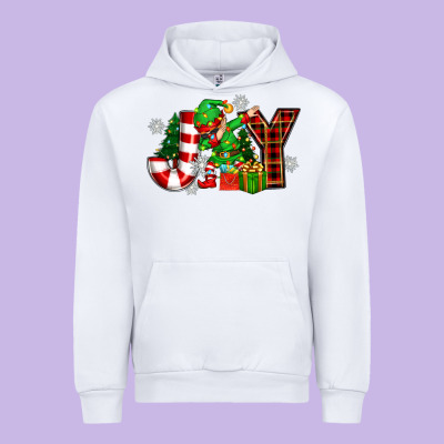 Christmas Joy Elf Urban Hoodie Designed By Zillion Design Studio