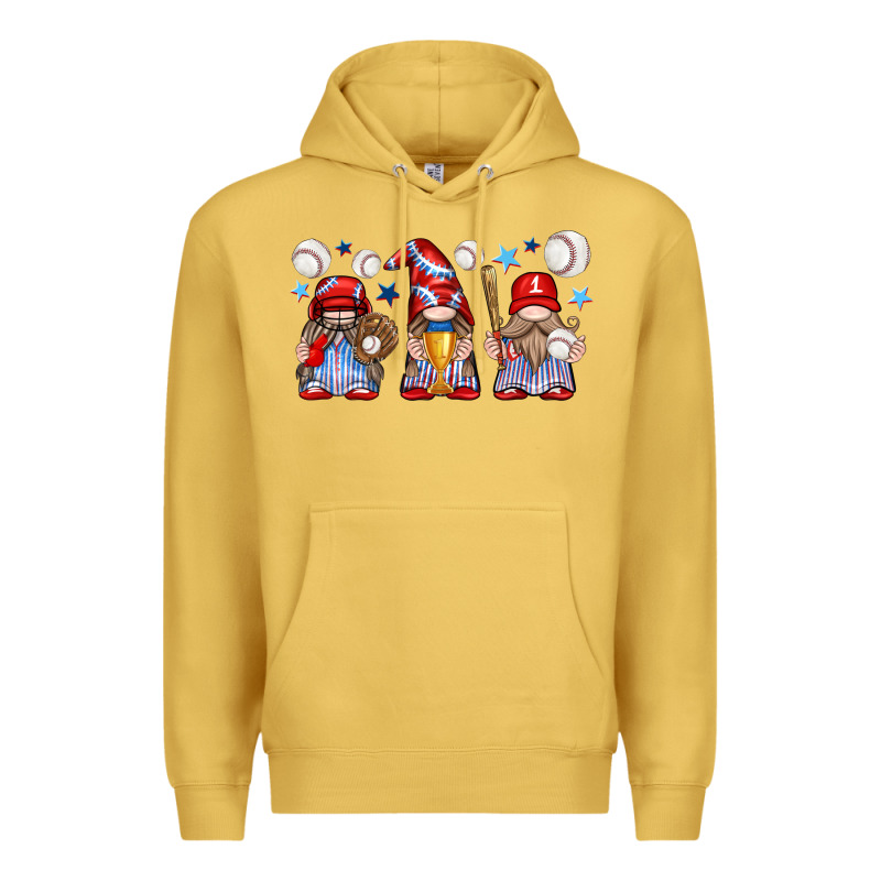Baseball Gnome Premium Hoodie by texasbilliewilder | Teevron