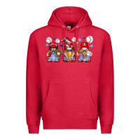 Cardinal baseball gnome Premium Hoodie - texasbilliewilder