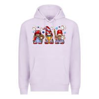 Lilac baseball gnome Premium Hoodie - texasbilliewilder
