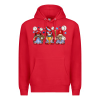 Red baseball gnome Premium Hoodie - texasbilliewilder