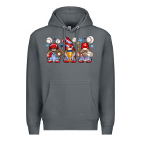 Rock baseball gnome Premium Hoodie - texasbilliewilder