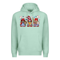 Seafoam baseball gnome Premium Hoodie - texasbilliewilder