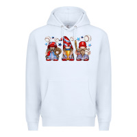 White baseball gnome Premium Hoodie - texasbilliewilder