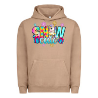 Pigment Burro snow cute witc unicorn Urban Hoodie - Zillion Design Studio