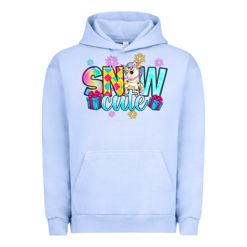 Snow Cute Witc Unicorn Urban Hoodie by Zillion Design Studio | Teevron