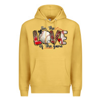 Antique Gold for the love of the game baseball Premium Hoodie - Zillion Design Studio