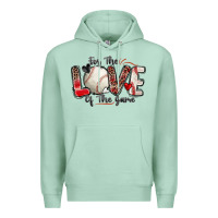 Seafoam for the love of the game baseball Premium Hoodie - Zillion Design Studio