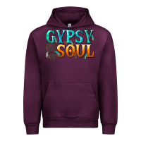 Mauve Wine gypsy soul Urban Hoodie - texasbilliewilder