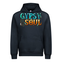 Navy gypsy soul Urban Hoodie - texasbilliewilder