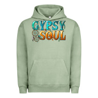 Pigment Oil Green gypsy soul Urban Hoodie - texasbilliewilder