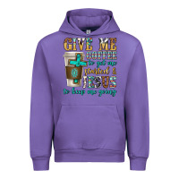Tulip give me coffee to get me started Urban Hoodie - texasbilliewilder