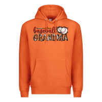 Carrot baseball grandma with leopard Premium Hoodie - texasbilliewilder