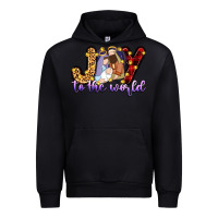 Black joy to the world Urban Hoodie - Zillion Design Studio