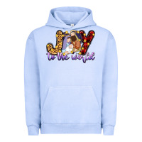 Pigment Grape Ice joy to the world Urban Hoodie - Zillion Design Studio