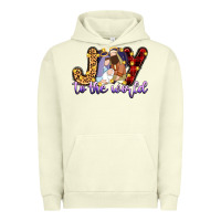 Pigment Pistachio joy to the world Urban Hoodie - Zillion Design Studio
