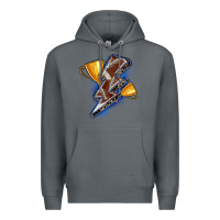 Rock football lightning bolt Premium Hoodie - Zillion Design Studio