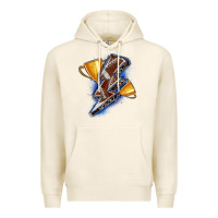 Tofu football lightning bolt Premium Hoodie - Zillion Design Studio