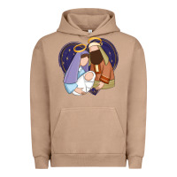 Pigment Burro holy night jesus birth Urban Hoodie - Zillion Design Studio