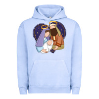 Pigment Grape Ice holy night jesus birth Urban Hoodie - Zillion Design Studio