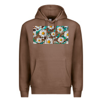 Chestnut leopard daisy Premium Hoodie - RanaPortraitStore
