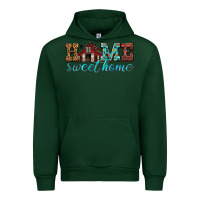 Forest Green home sweet home Urban Hoodie - texasbilliewilder