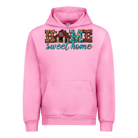 Fuchsia Pink home sweet home Urban Hoodie - texasbilliewilder