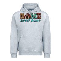 Heather Grey home sweet home Urban Hoodie - texasbilliewilder