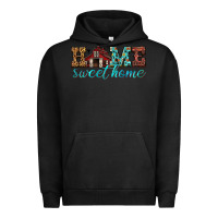 Pigment Black home sweet home Urban Hoodie - texasbilliewilder
