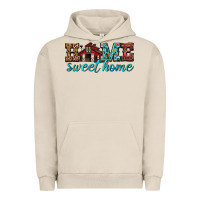 Pigment French Oak home sweet home Urban Hoodie - texasbilliewilder