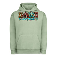 Pigment Oil Green home sweet home Urban Hoodie - texasbilliewilder