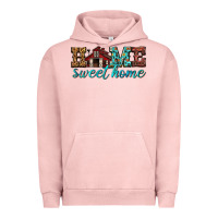 Pigment Salmon home sweet home Urban Hoodie - texasbilliewilder