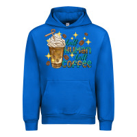 Cobalt half human half coffee Urban Hoodie - texasbilliewilder