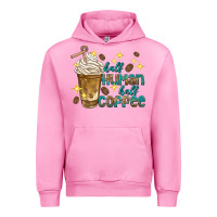 Fuchsia Pink half human half coffee Urban Hoodie - texasbilliewilder
